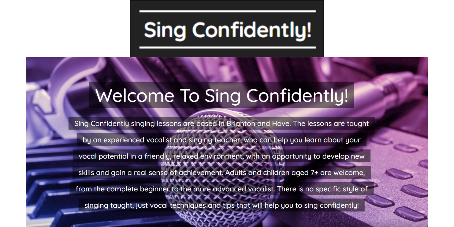 Sing Confidently!