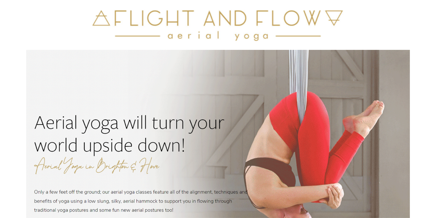 Flight and Flow Aerial Yoga